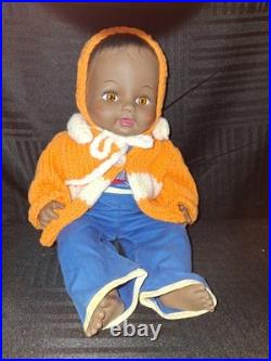 Horsman Vintage African American 12 Baby Doll Super Cute
