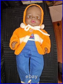 Horsman Vintage African American 12 Baby Doll Super Cute