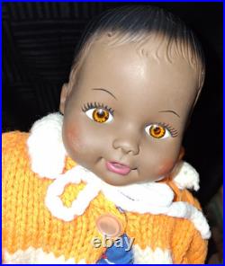 Horsman Vintage African American 12 Baby Doll Super Cute