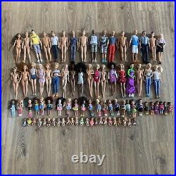 Huge Lot! Ken, Barbie, Barbie Babies Toddler 80+ Dolls. Some VERY RARE