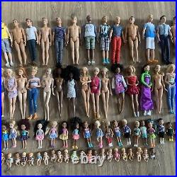 Huge Lot! Ken, Barbie, Barbie Babies Toddler 80+ Dolls. Some VERY RARE