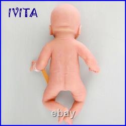 IVITA 14'' Full Body Silicone Reborn Dolls Realistic Baby Boy OOAK Toy Xmas Gift