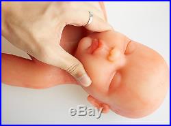 IVITA 18.5'' Realistic Sleeping Baby Doll Silicone Reborn Baby Girl Newborn Baby