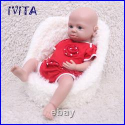 IVITA 19'' Solid Silicone Reborn Girl Doll Adorable Pretty Baby Infant Doll