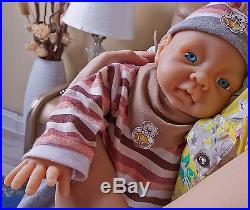 IVITA 20'' Silicone Reborn Baby GIRL Dolls 4 KG Realistic Baby Lifelike Baby