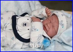 I'M NEW BABY BOY! Crying PREEMIE Berenguer LifeLike Reborn Pacifier Doll +Extras