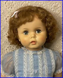 Ideal Penny Playpal 32 Inches Blue Eyes, Reddish Blonde Hair
