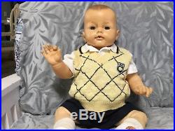 Ideal Toy Corp Bye Bye Baby original vintage Playpal vinyl doll. Good condition