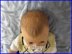 Ideal Toy Corp Bye Bye Baby original vintage Playpal vinyl doll. Good condition