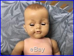 Ideal Toy Corp Bye Bye Baby original vintage Playpal vinyl doll. Good condition