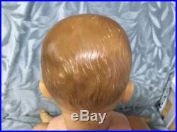 Ideal Toy Corp Bye Bye Baby original vintage Playpal vinyl doll. Good condition