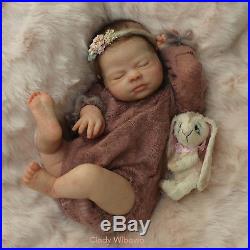 Isabella Nikki Johnston Reborn Baby 17 inch doll by CINDY WIBOWO