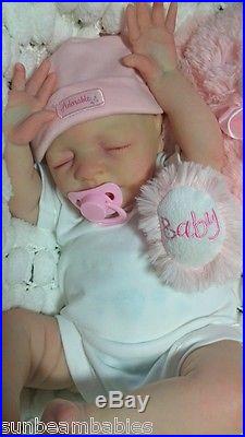 Jessica Schenk Reborn Ultra Realistic Newborn Fake Baby Cute Girl Doll