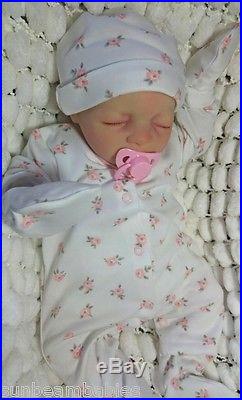 Jessica Schenk Reborn Ultra Realistic Newborn Fake Baby Cute Girl Doll