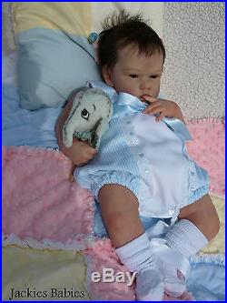 Jackies BabiesReborn baby girldollPennyNatalie Blicknew sculpt