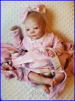 Jade Awake Reborn Realborn Doll by Bountiful Baby with COA, Free Ship