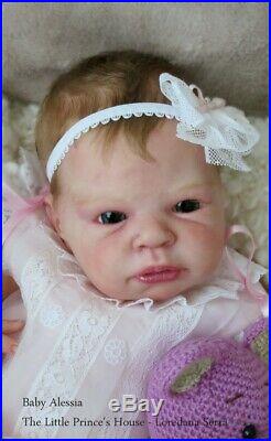 Jamie kit by Adrie Stoete Lifelike Baby Girl Reborn Doll bambola puppen