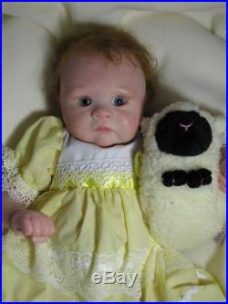 Jessica Schenk Cooper Reborn Baby Boy Girl Doll 18 Tall 6 Pounds Rooted Hair