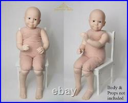 June 3 Years Toddler Realborn 36 Reborn Doll Kit by Bountiful Baby NO COA