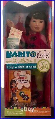 KARITO KIDS Asian Doll LING from China 21 Dark Hair/Eyes 2010 World Collection