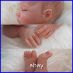 KSBD Reborn Baby Dolls Delilah with Realistic Veins, 18 inch Sleeping Newborn