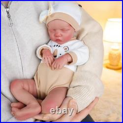 KUICEO Silicone Reborn Baby Doll 18in Weighted 5.4LB