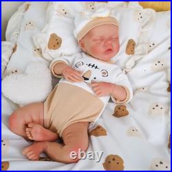 KUICEO Silicone Reborn Baby Doll 18in Weighted 5.4LB