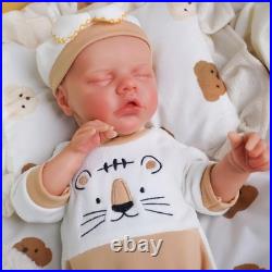 KUICEO Silicone Reborn Baby Doll 18in Weighted 5.4LB