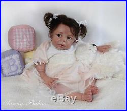 KYRA Reborn baby doll kit to make, Paints, kit, eyes, body, tools, to complete