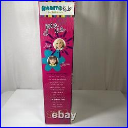 Karito Kids Leza Doll 21 Blonde Blue Eyes Extra PJs Giving Girl 2010 New In Box