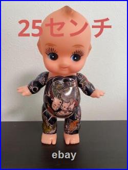 Kewpie Doll QP Tattoo 25cm Handmade Ukiyoe Paint Art Coated EJ824