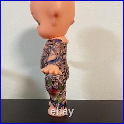 Kewpie Doll QP Tattoo 30cm Handmade Seven Lucky Gods Paint Art Coated EJ815