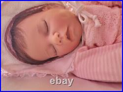 LEE Middleton Vinyl Baby Doll 1999 Reva Hearts and Flowers Weighted