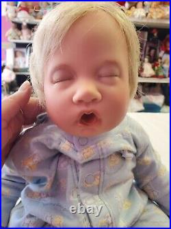 LEE Middleton Vinyl Baby Doll Little Boy Blue Weighted