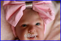 LIFELIKE DOLL REBORN HAPPY NEWBORN BABY by MARIE AT SUNBEAMBABIES GHSP