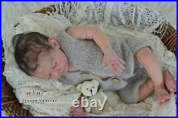 LONG SOLD OUT lincoln laura Eagles LIFE LIKE Reborn Doll by Denae Culbreth