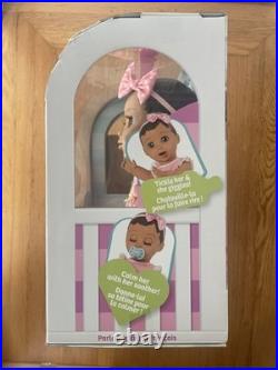 LUVABELLA Interactive Baby Doll Brunette Brown SpinMaster New in Box Sealed