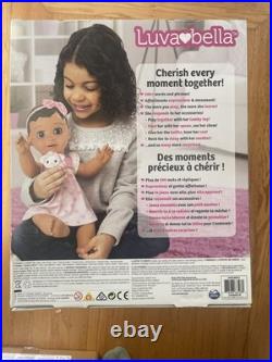 LUVABELLA Interactive Baby Doll Brunette Brown SpinMaster New in Box Sealed