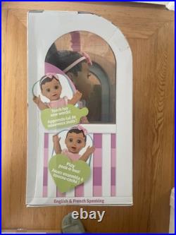 LUVABELLA Interactive Baby Doll Brunette Brown SpinMaster New in Box Sealed