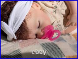 Laci Christine's Newborn Size Reborn Doll Andrea Lynn Handmade Rooted Mohair