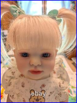 Laci Christine's Reborn Large Toddler Doll Kasey 26 Rooted Blonde Human Hair