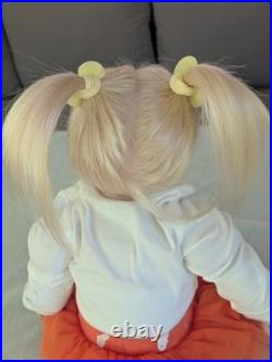 Laci Christine's Small Toddler Size 21 Reborn Doll Briar Human Hair