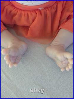 Laci Christine's Small Toddler Size 21 Reborn Doll Briar Human Hair