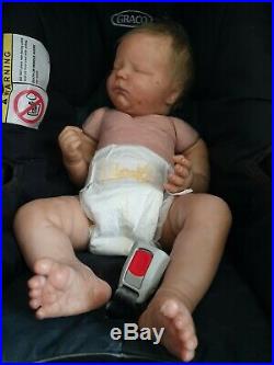 Landon Asleep Realborn By Bountiful Baby OOAK Realistic Lifelike Doll REDUCED