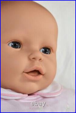 Large 26 Vintage Berjusa Baby Doll Reborn Toddler Doll Cloth Body Vinyl