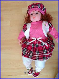 Large Beautiful interactive Talking Baby Doll, Dad, Mom, Laugh, Cry (Size 50Cm)