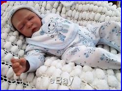 Laura Lee Eagles Big 22 In Silicone Vinyl Baby Boy Reborn By Sunbeambabies