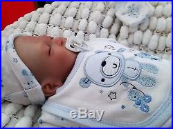 Laura Lee Eagles Big 22 In Silicone Vinyl Baby Boy Reborn By Sunbeambabies