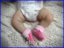 Layla Realborn Reborn 17 Awake Baby Girl Doll Weighted Finished Ready to Ship