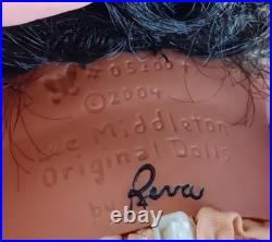 Lee Middleton Doll 24 Girl AA Toddler African American Vinyl Cloth Reva 2004 EU